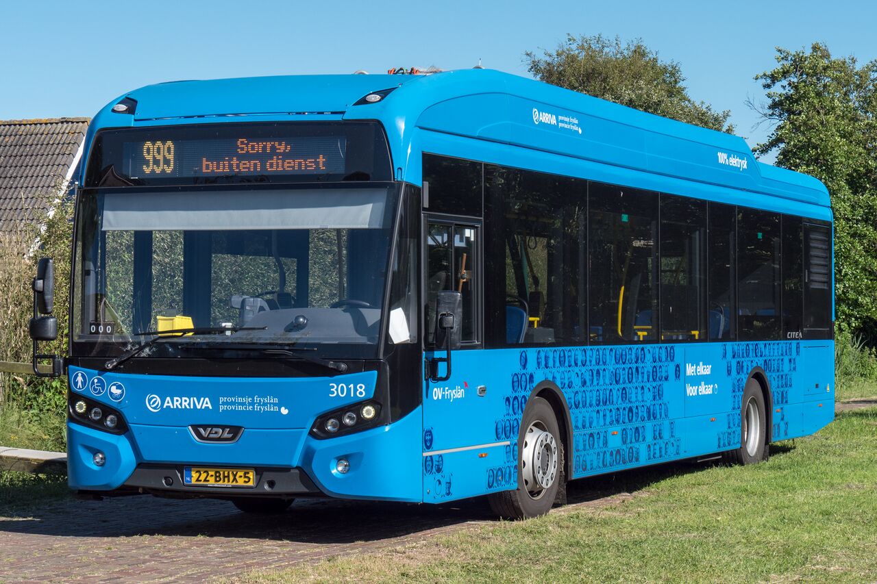 VDL Citea SLF-120 Electric in Nes Ameland